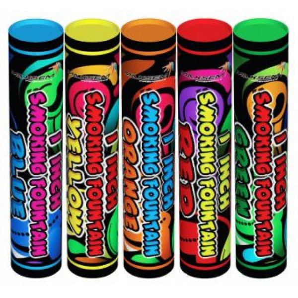 Дым цветной «Оранжевый», 60 сек, 12,5 см