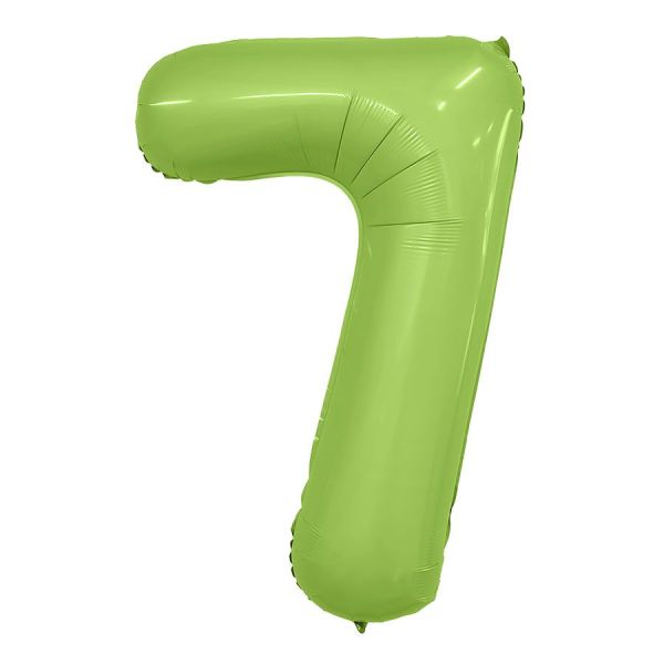 Цифра «7» Slim Мистик фисташка 102 см.