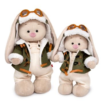 Зайка Ми в куртке-пилот (малая 25 см) StS-037