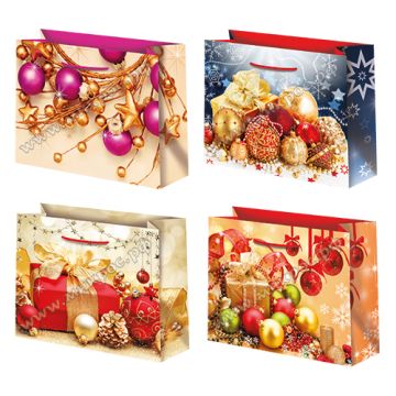 Пакет подарочный 23х18 см Микс.