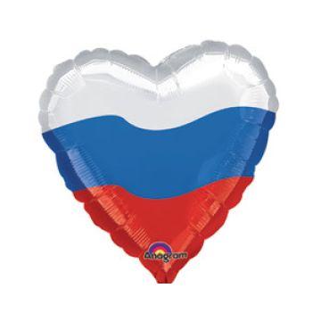Серце 46 см, «Триколор»