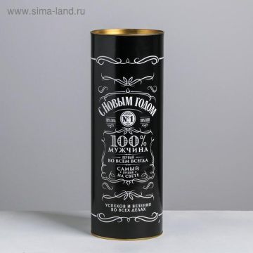 Тубус под бутылку «Сновым годом»
