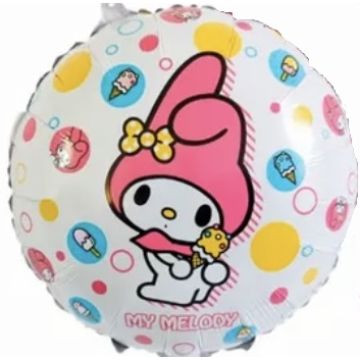 Шар круг «Моя мелодия» My melody 45 см.