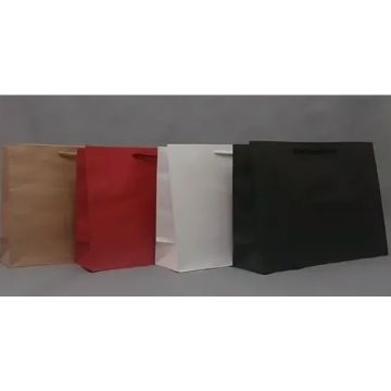 Пакет крафт 32*25*11 цвет в ассортименте