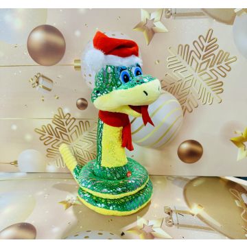 Игрушка музыкальная «Змея в колпачке» 30 см.