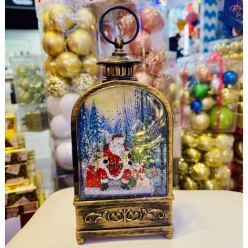 Фонарь с фоном 25*10 в ассортименте