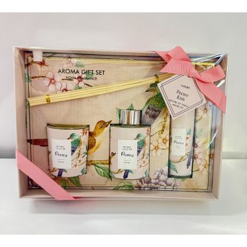 Подарочный арома набор 3 предмета Peony kiss