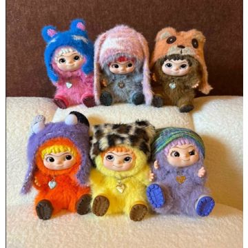 Брелок-игрушка WAKUKU «BLIND BOX» (коллекция « Fuzzy Trendy Fun Party» в ассортименте