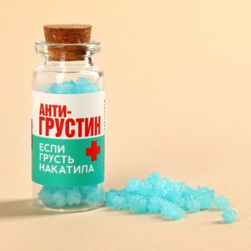 Леденцы в банке «Антигрустин», 1 шт. × 6.5 г