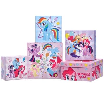 Коробка My Little Pony микс 21,5*12 квадрат