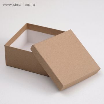 Коробка крафт 16*8 квадрат