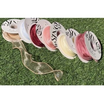 Лента Органза 4см. *1м. в ассортименте