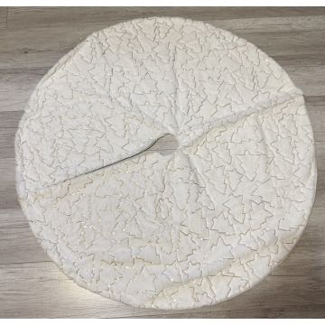 Юбка под елку «Золотые ёлочки» 110 см.