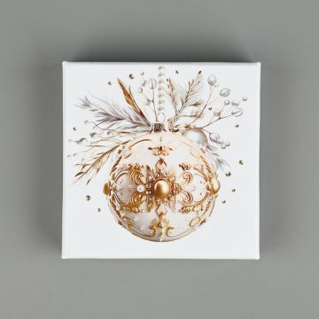 Коробка квадрат 9,5*6 «С Новым годом»