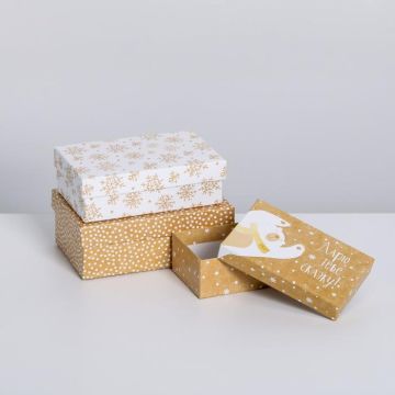 Коробка 12*7*4 «Снежинки»