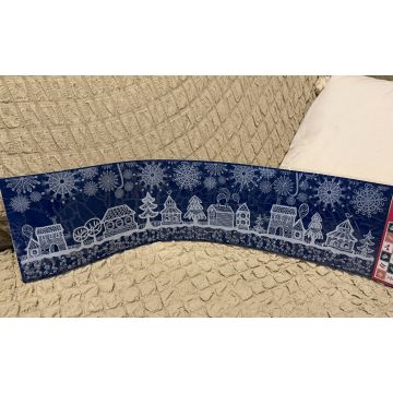 Украшение оконное Зимний городок