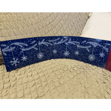 Украшение оконное Снежное кружево