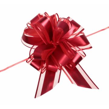 Бант для оформления подарка 8 см. «Изыск» в ассортименте
