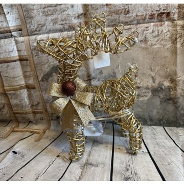 Олень световой 35 см. в ассортименте