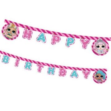 Гирлянда-буквы HB Куклы ЛОЛ, 2,2 м