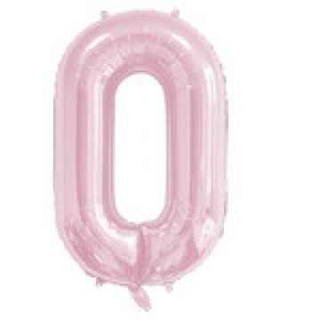 Розовый, ЦИФРА «0» 102 см.
