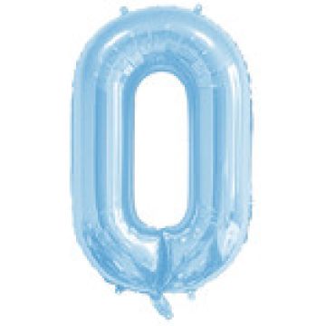 Голубой, цифра «0» 102 см.