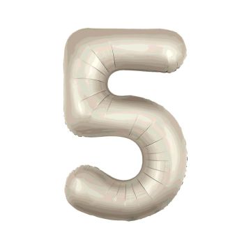 Slim, «Цифра 5», 102 см Мистик Крем
