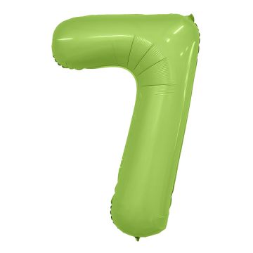 Цифра «7» Slim Мистик фисташка 102 см.